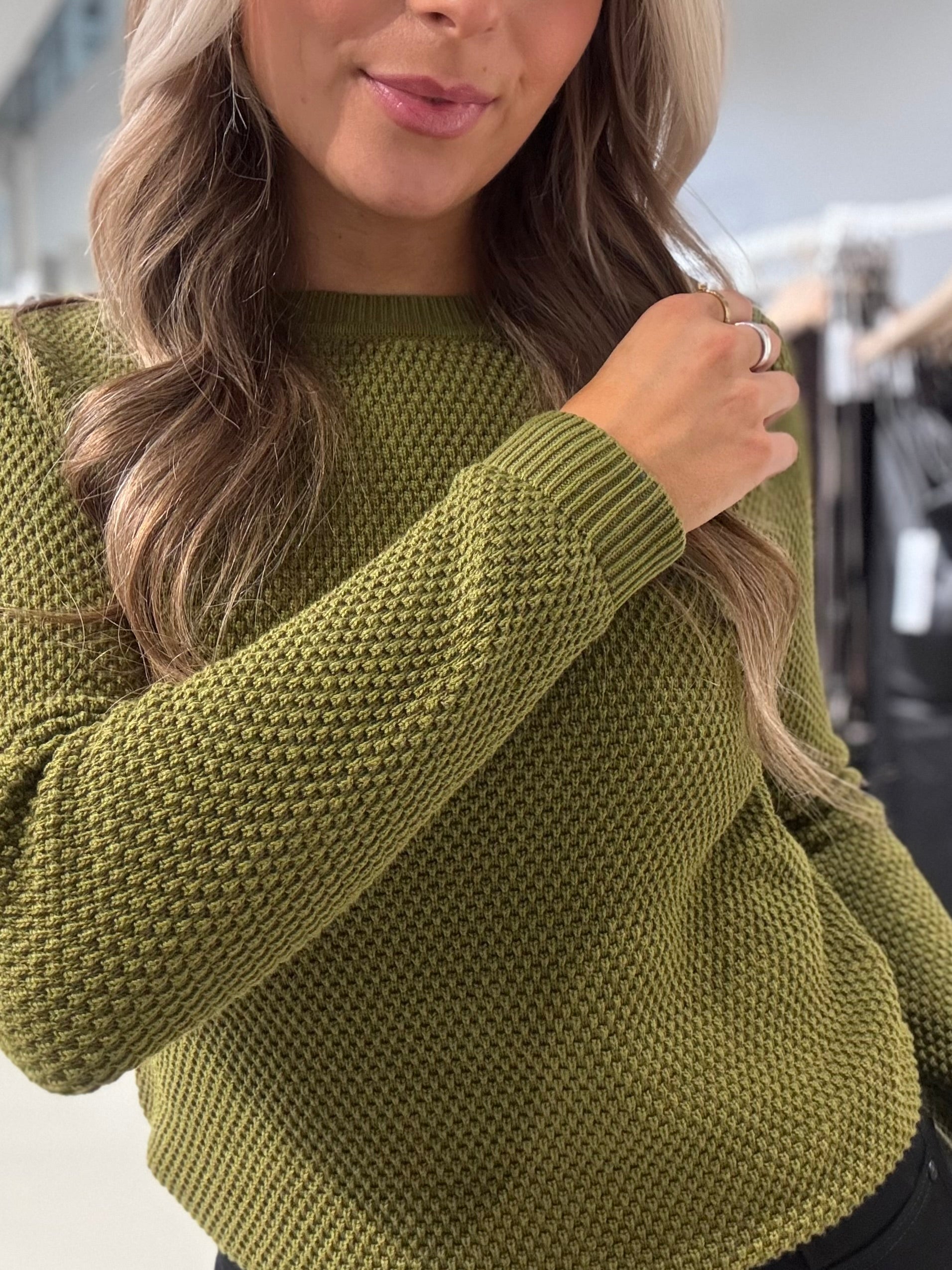 VIDALO Pullover - Avocado